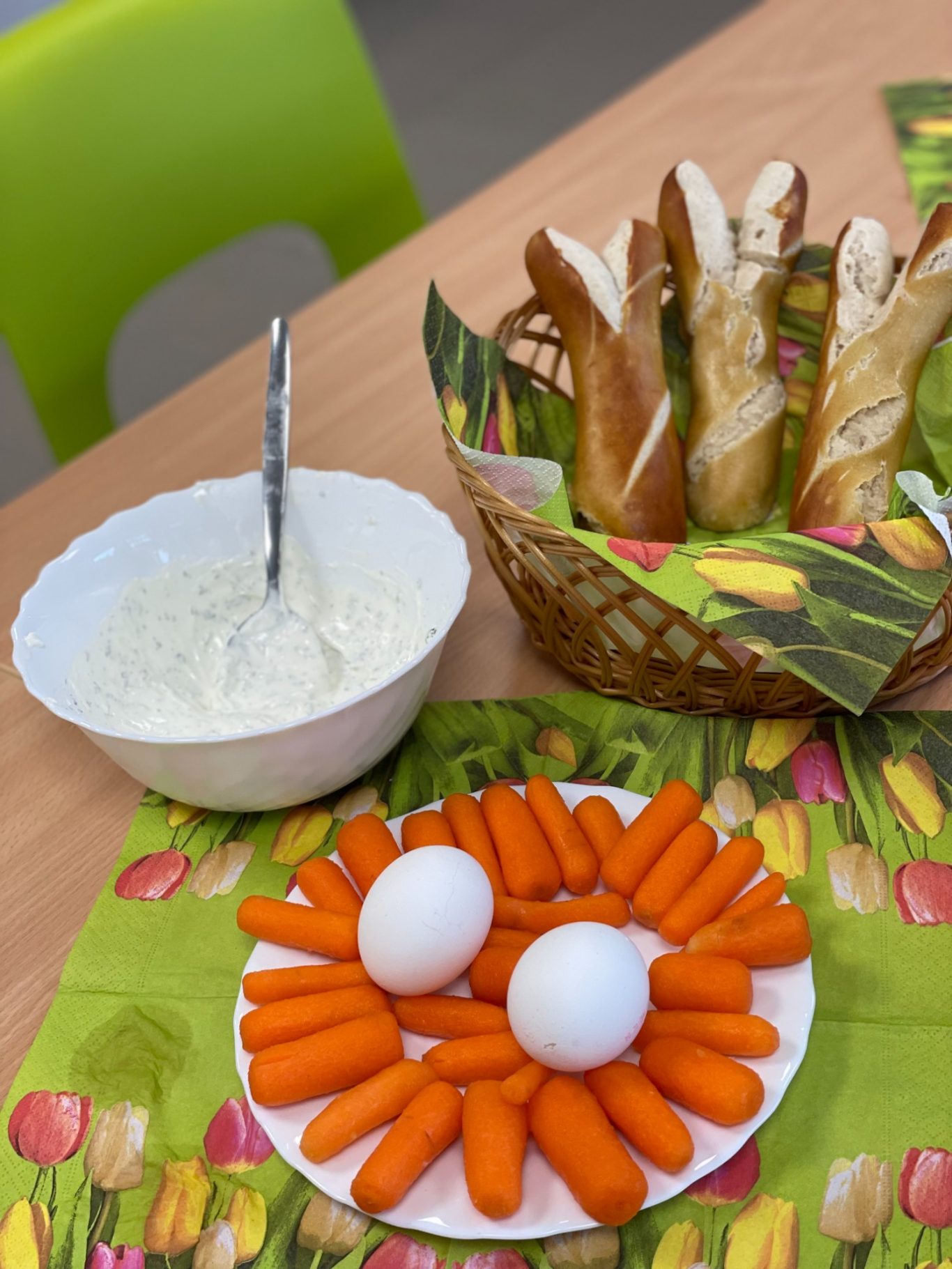 Gesundes Frühstück im Fach Hauswirtschaft